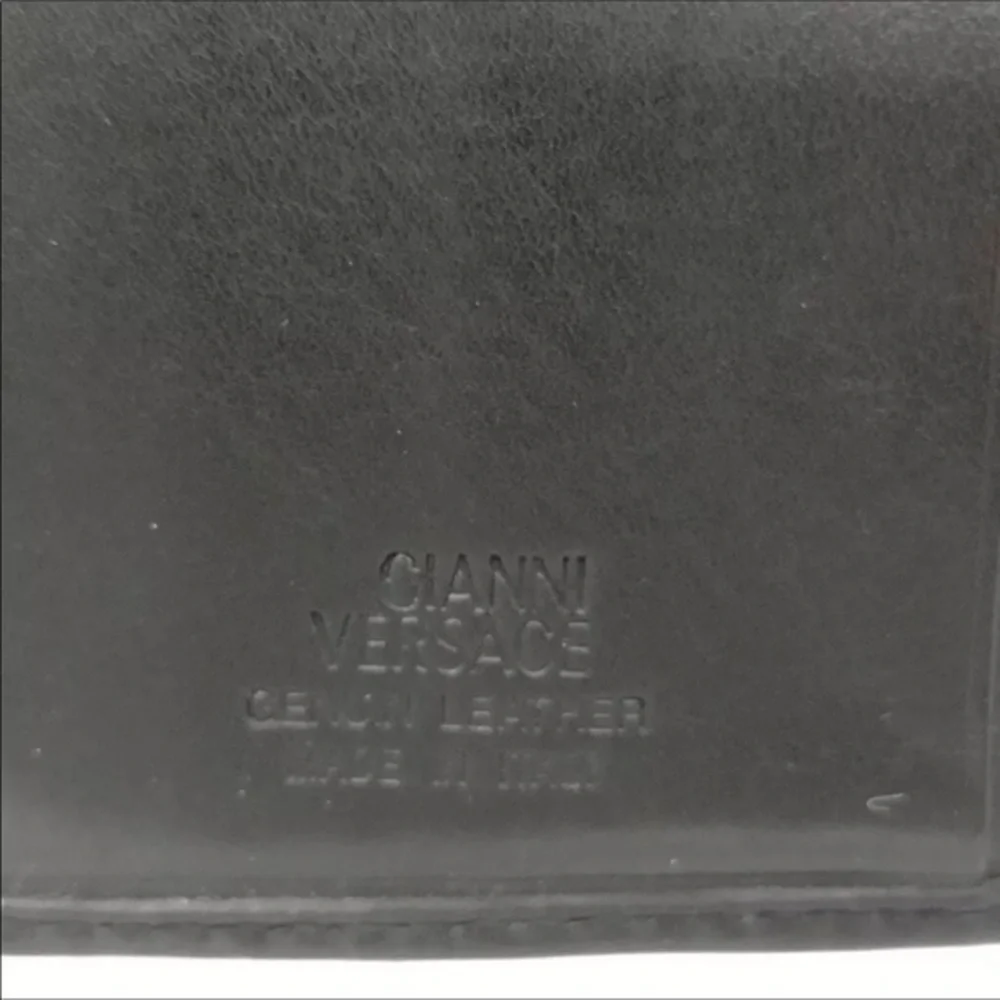 Versace Black Leather Wallet